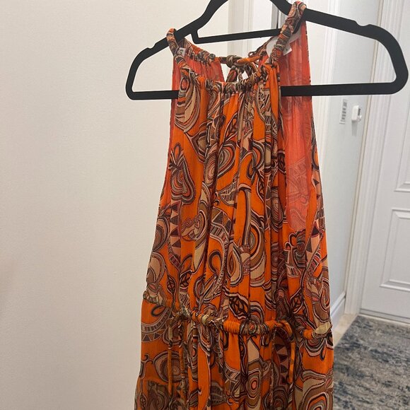 A.L.C. Bella Silk Halter Dress, Revolve Size 4 Retail $495 - Picture 3 of 9